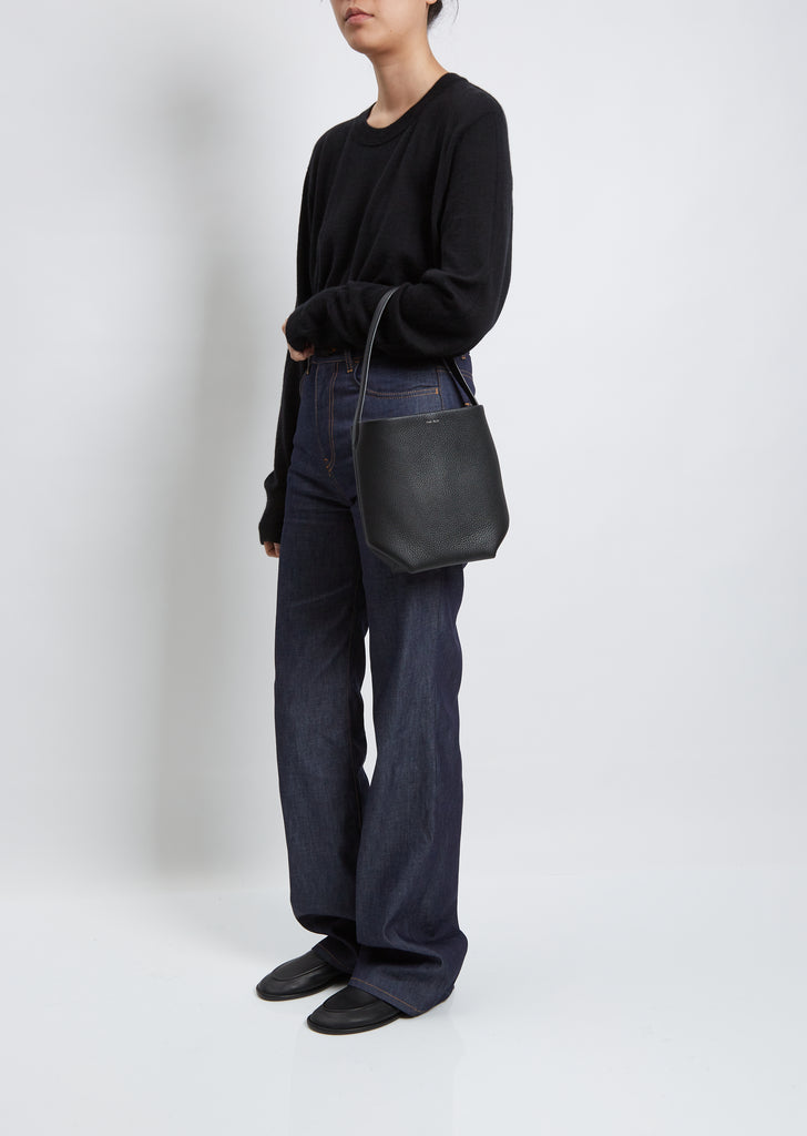 Small N/S Park Tote — Black