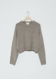 Bruzzi Oversized Sweater — Brown Melange