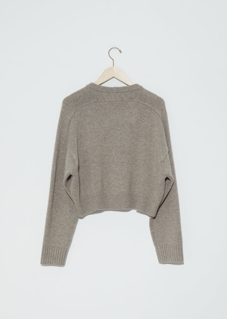 Bruzzi Oversized Sweater — Brown Melange