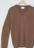 New Serafini Cashmere Classic V Neck Sweater