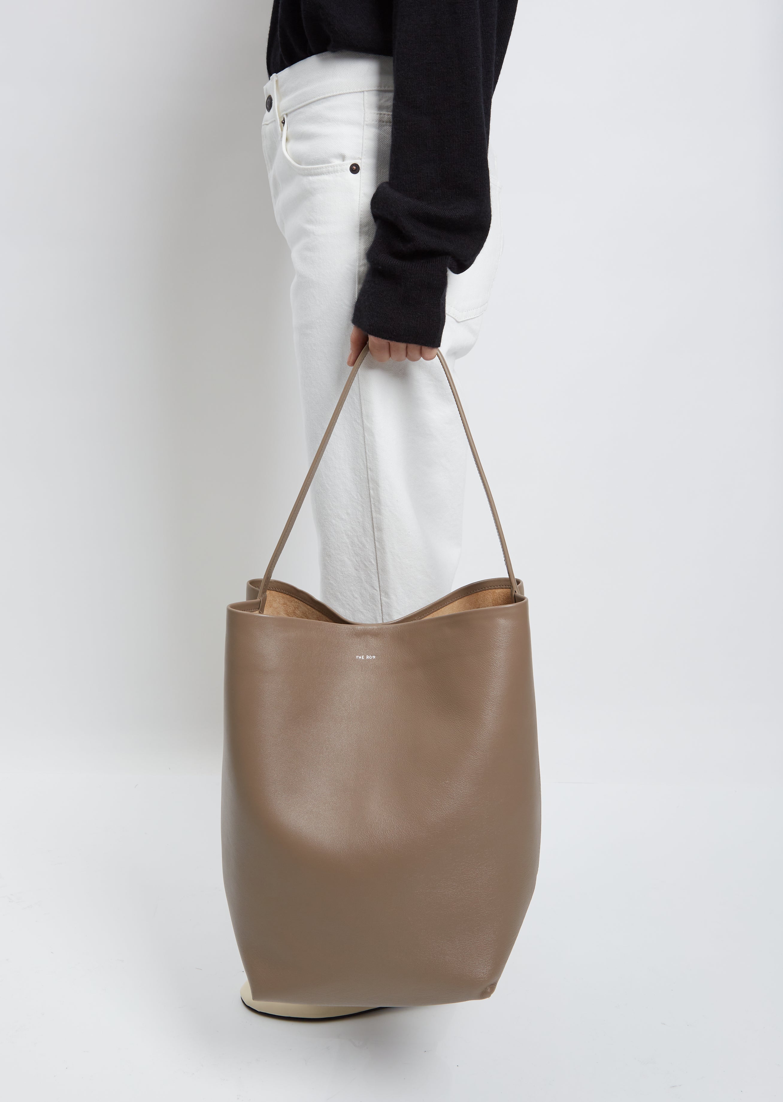Large N/S Park Tote Bag in Leather