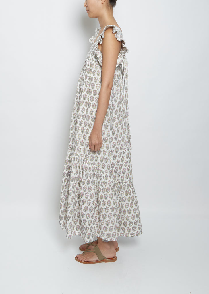 Blockprint Samira Maxi Dress