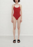 Uno One-Piece Swimsuit — Red