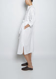 Robe Tunique Mao Zani — Optic White