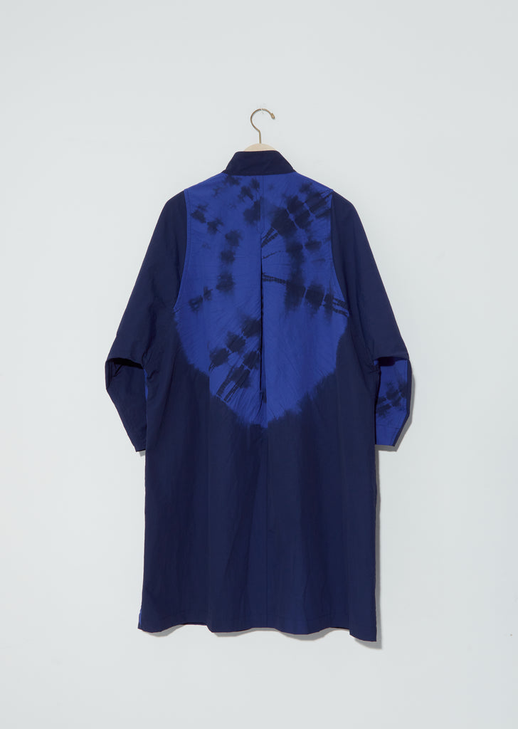 "Shibori" Nylon Wide Sleeve Coat