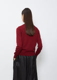 Round Neck Pullover — Rouge