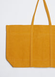 Washed Canvas 6-Pocket Tote L — Yellow