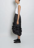 Ruffle Midi Skirt