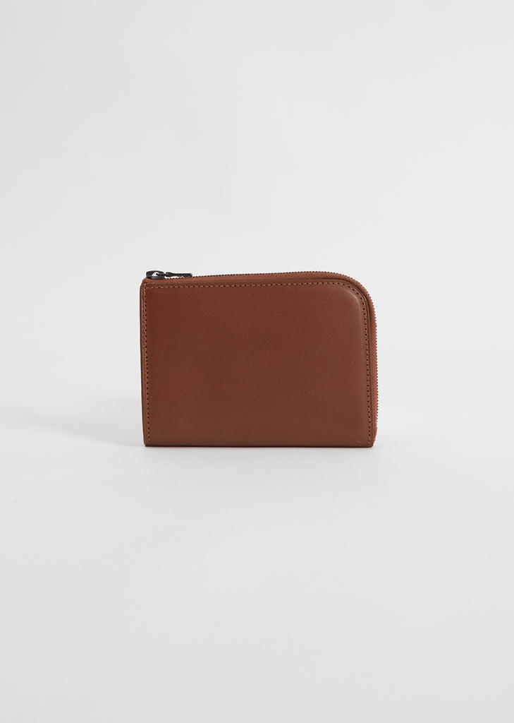 Zipped Wallet — Chestnut