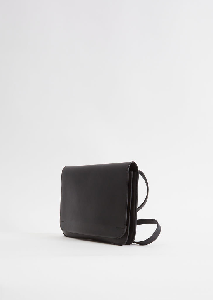 Isabella Medium Shoulder Bag — Black