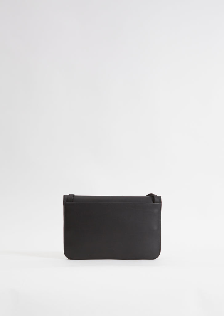 Isabella Medium Shoulder Bag — Black