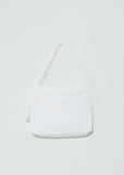 Padded Shoulder Bag — White