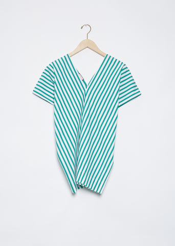 Stripe V-Neck Shirt