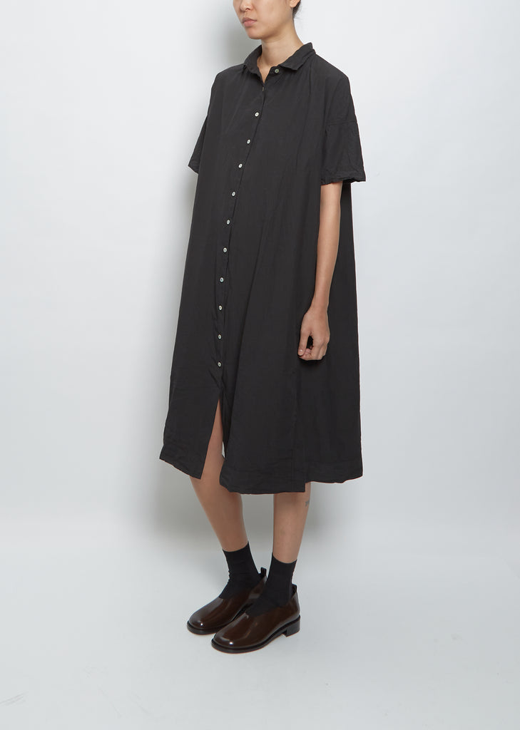 Collar Dress TC — Black
