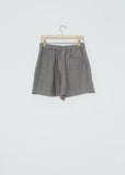 Check Linen Shorts