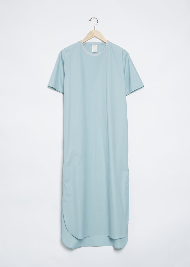 T-Dress — Water Blue