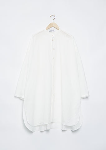 Button Down Tunic — White