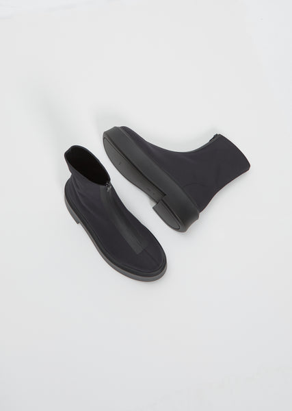 靴 THE ROW ZIPPED BOOT NYLON CANVAS 38 Zipped Boot I Nylon – La Garçonne