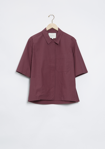 Elio Cotton Collar Shirt