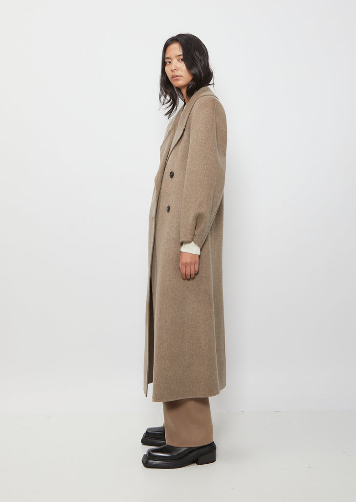 Cocoon Sleeve Long Coat