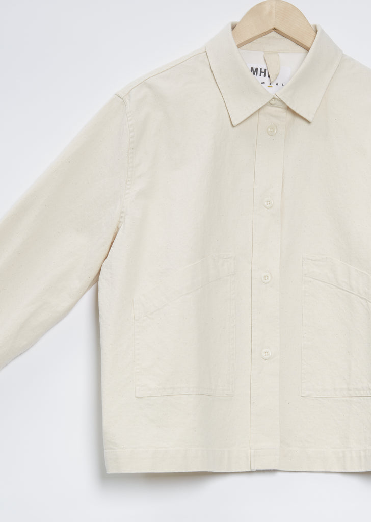 Garden Overshirt — Off-White