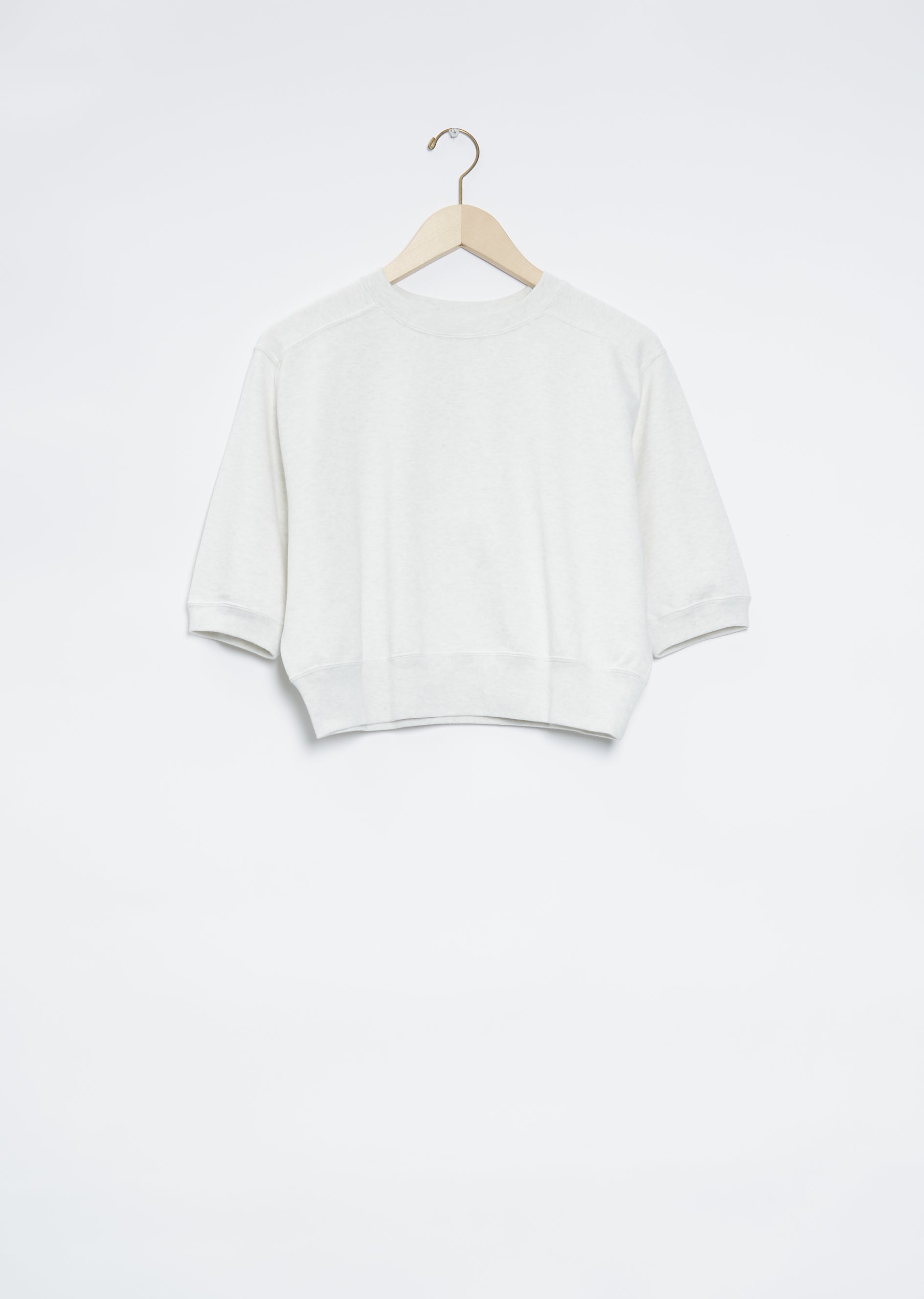 トップス AURALEE LIGHT FLOWY SWEAT Light Flowy Sweat Half Sleeve – La Garçonne