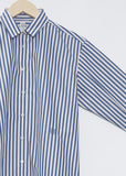 Signature Cotton Shirt — Riviera Stripe