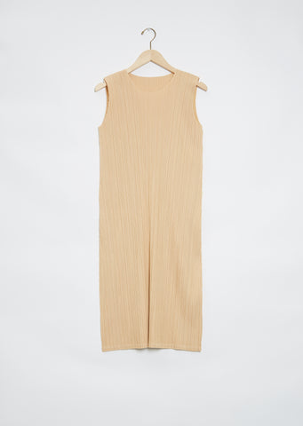 Sand Pleats Dress