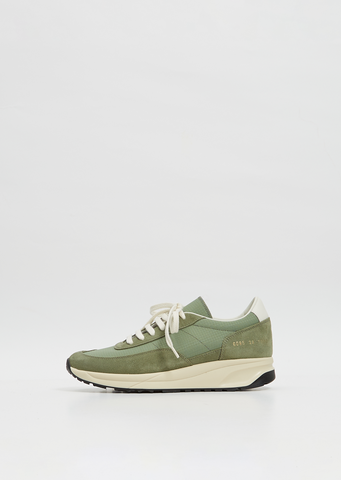 Track Sneakers — Green