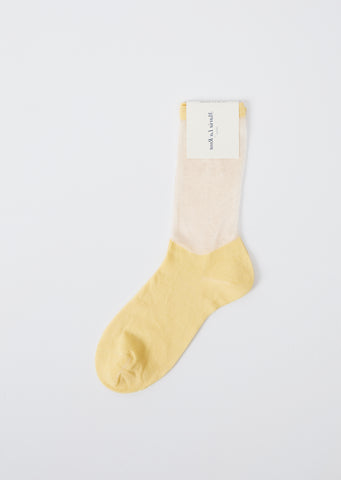 Nomad Socks — Pale Yellow