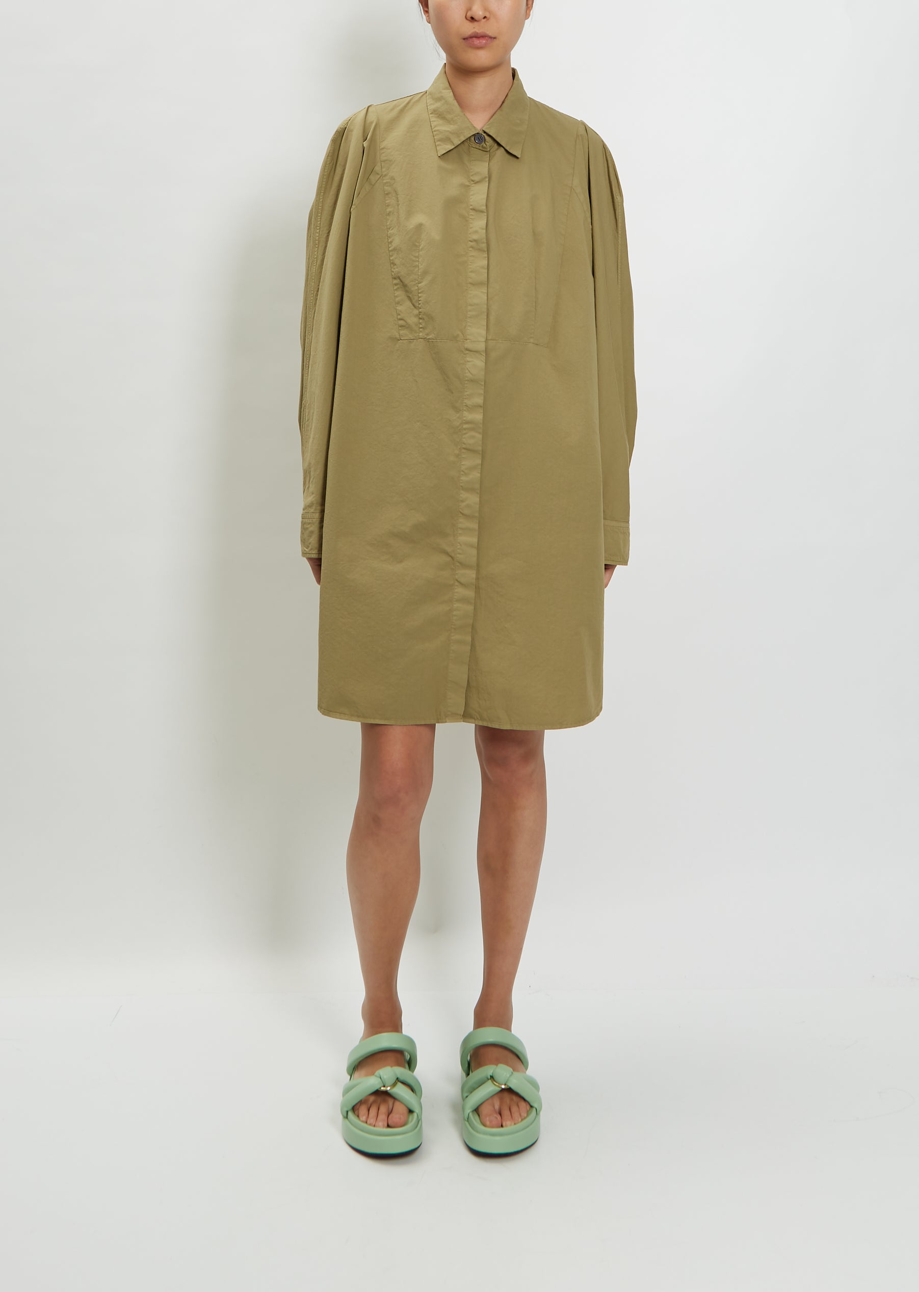 dries van noten shirt dress Dries Van Noten - Women - Cotton Shirt Dress - Fuchsia