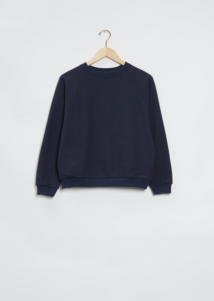 Studio Cotton Sweatshirt — Dark Denim