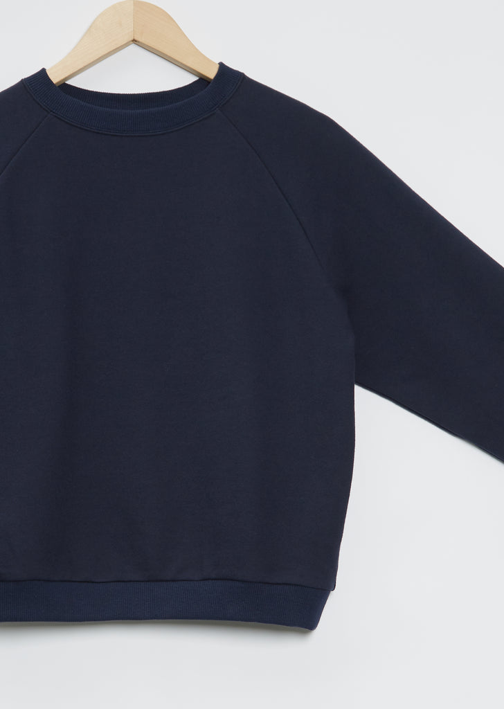 Studio Cotton Sweatshirt — Dark Denim