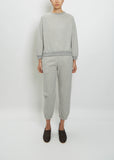 Studio Cotton Sweatshirt — Grey Marl