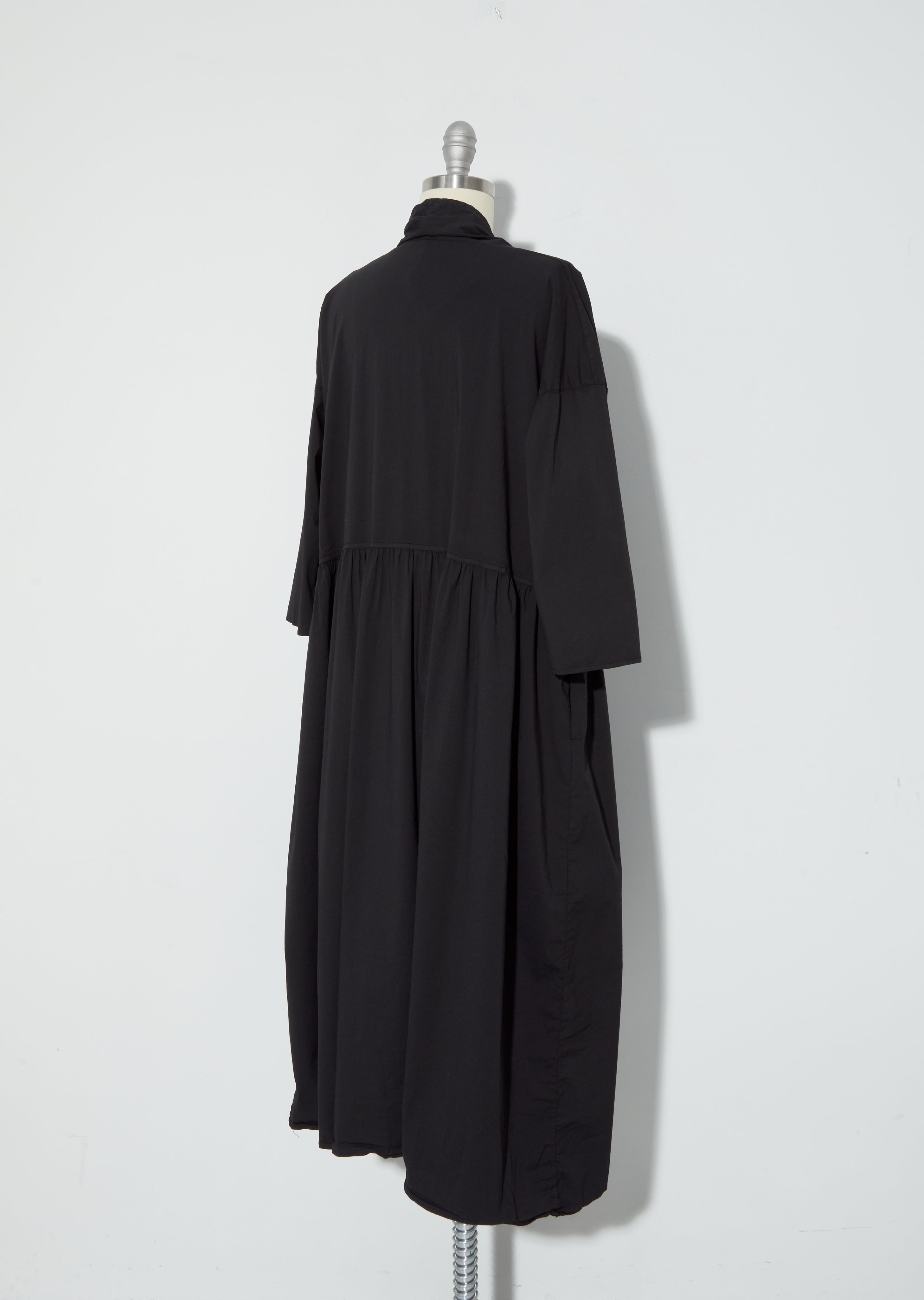Long Kimono Dress TSL — Black – La Garçonne