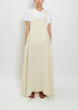 Vintage Linen Overall Dress