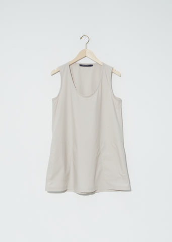 Bodice Cotton Poplin Tank Top