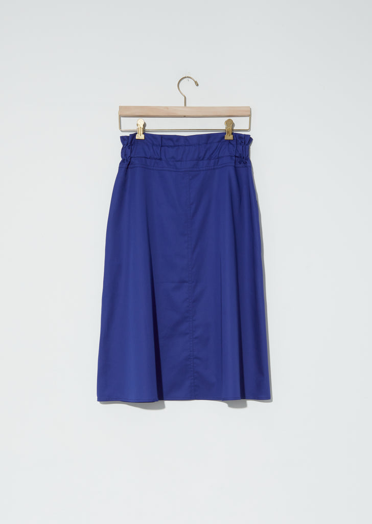 Sabine Light Cotton Satin Skirt