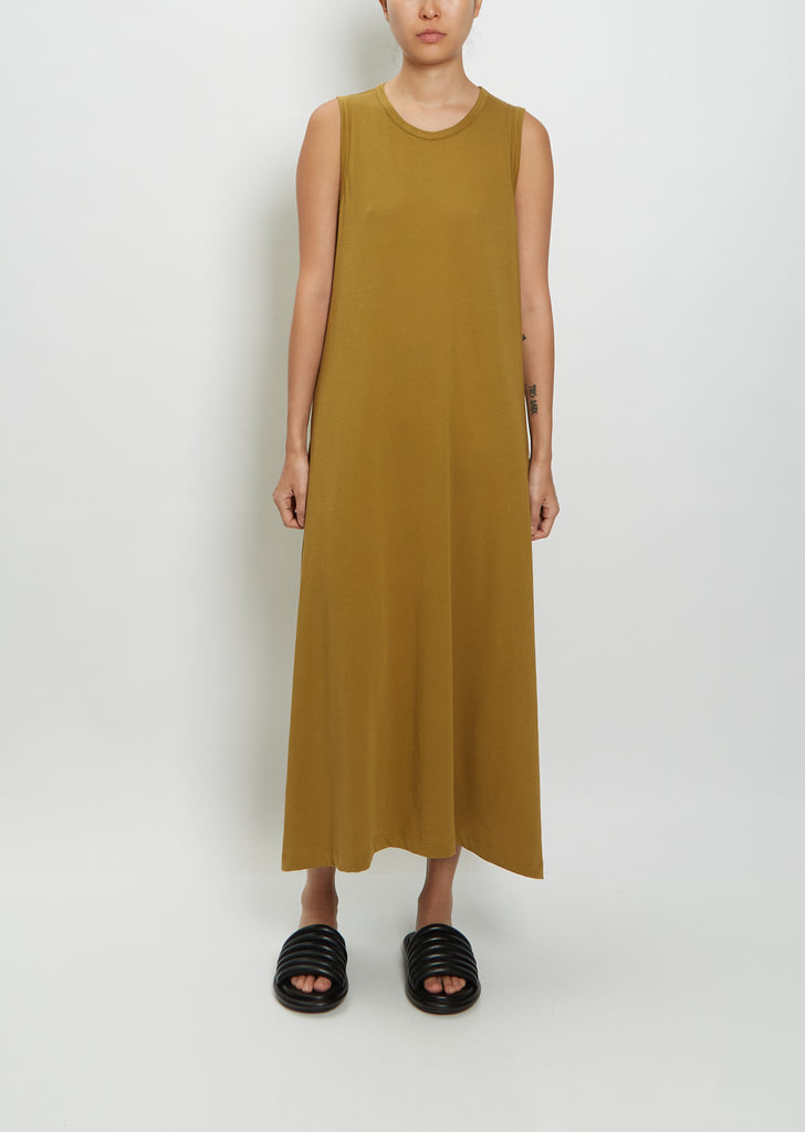 Sleeveless Dress — Olive