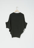 Draped Knit Pullover