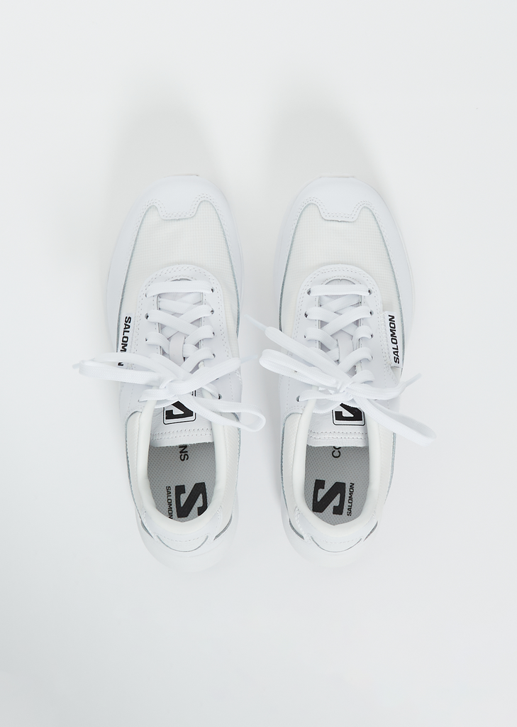 Comme des Garçons x Salomon SR90 Sneaker — White
