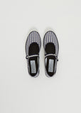 Gingham Mary Janes