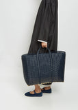 Extra Large Basket Tote Bag — Midnight