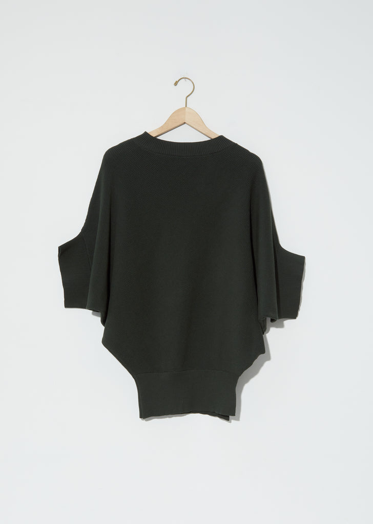 Draped Knit Pullover