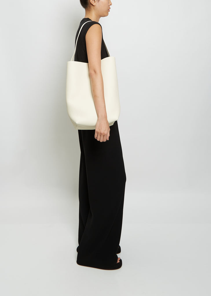 Large N/S Park Tote — New Ivory