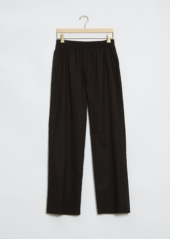 Cotton Mercedes Pant — Black