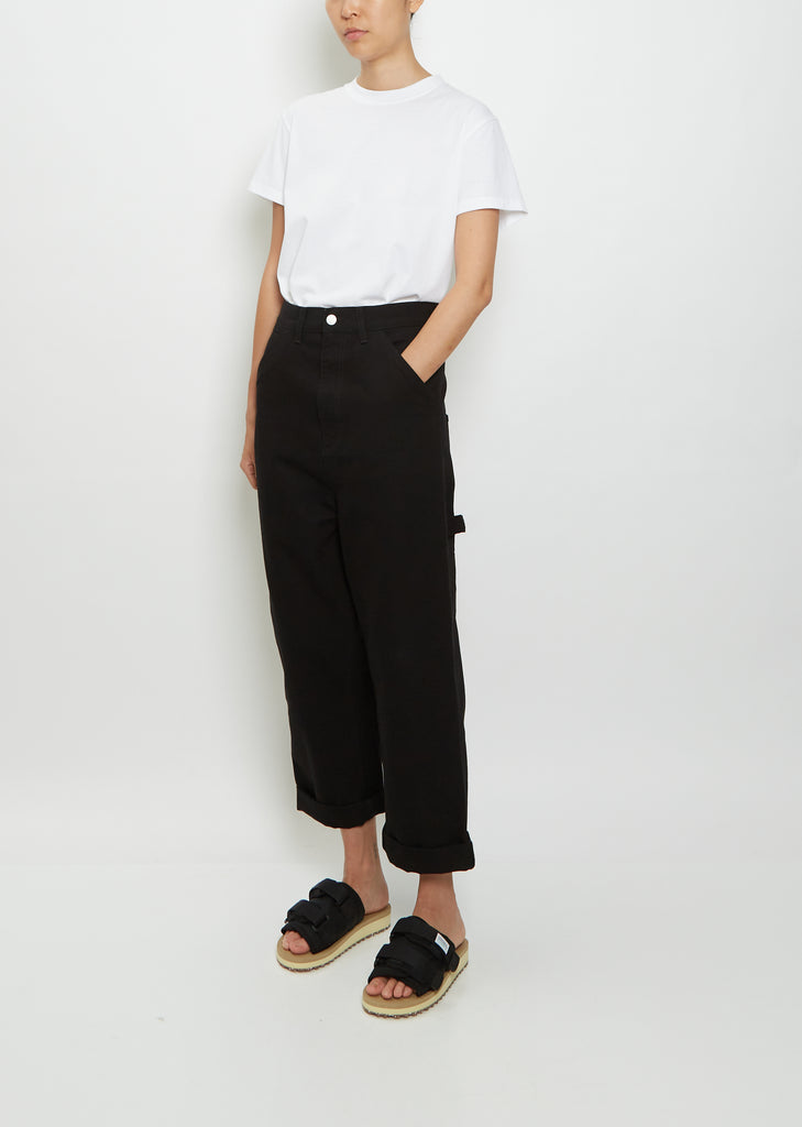 The Sculptor x Double Knee Pant — Black