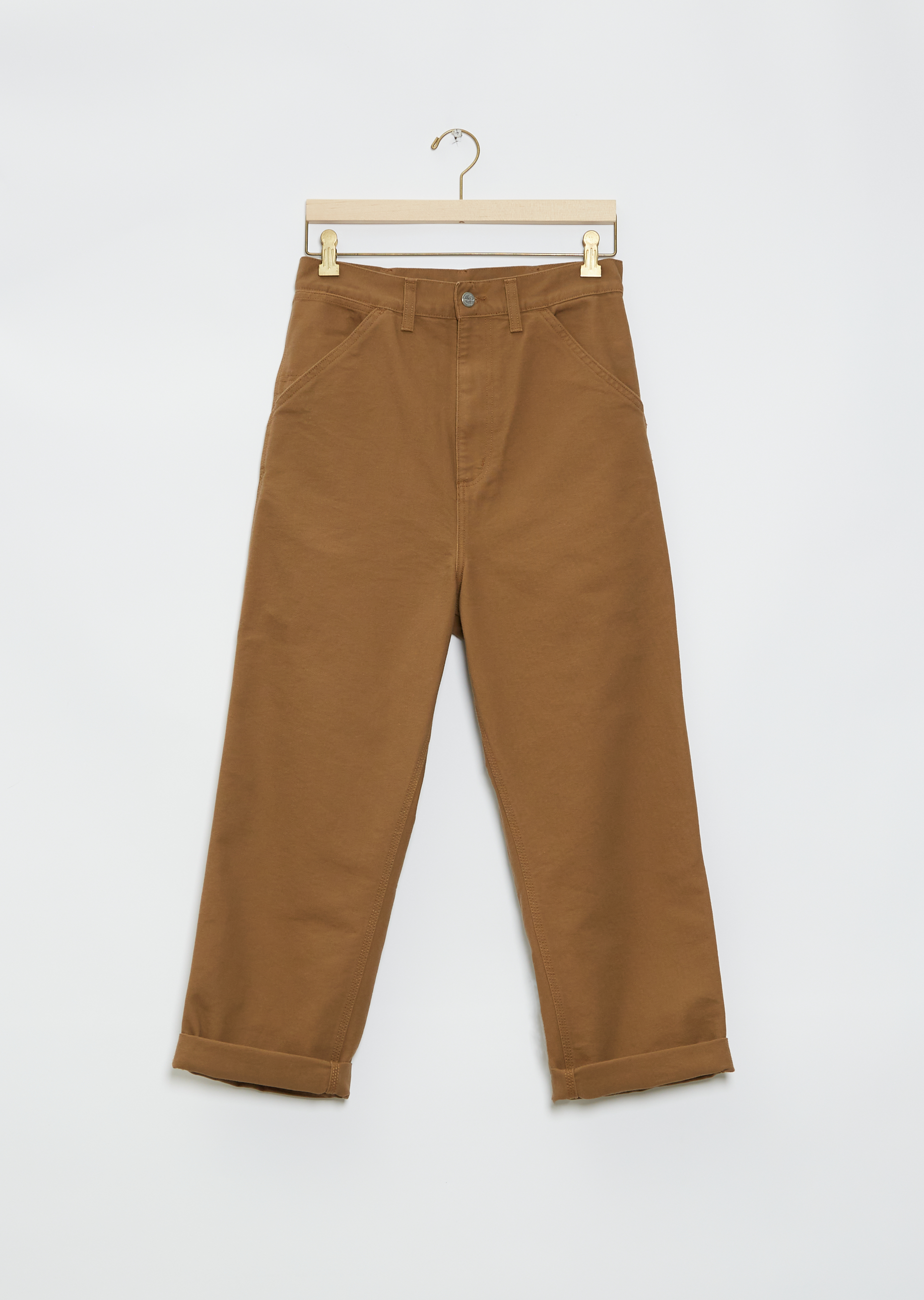 The Sculptor x Double Knee Pant — Hamilton Brown – La Garçonne The Sculptor x Double Knee Pant — Hamilton Brown – La Garçonne