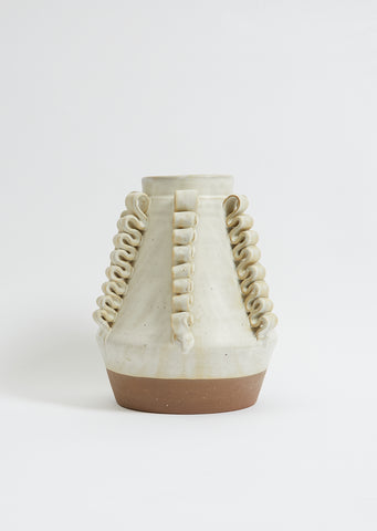 Lola Medium Vase — Bianco