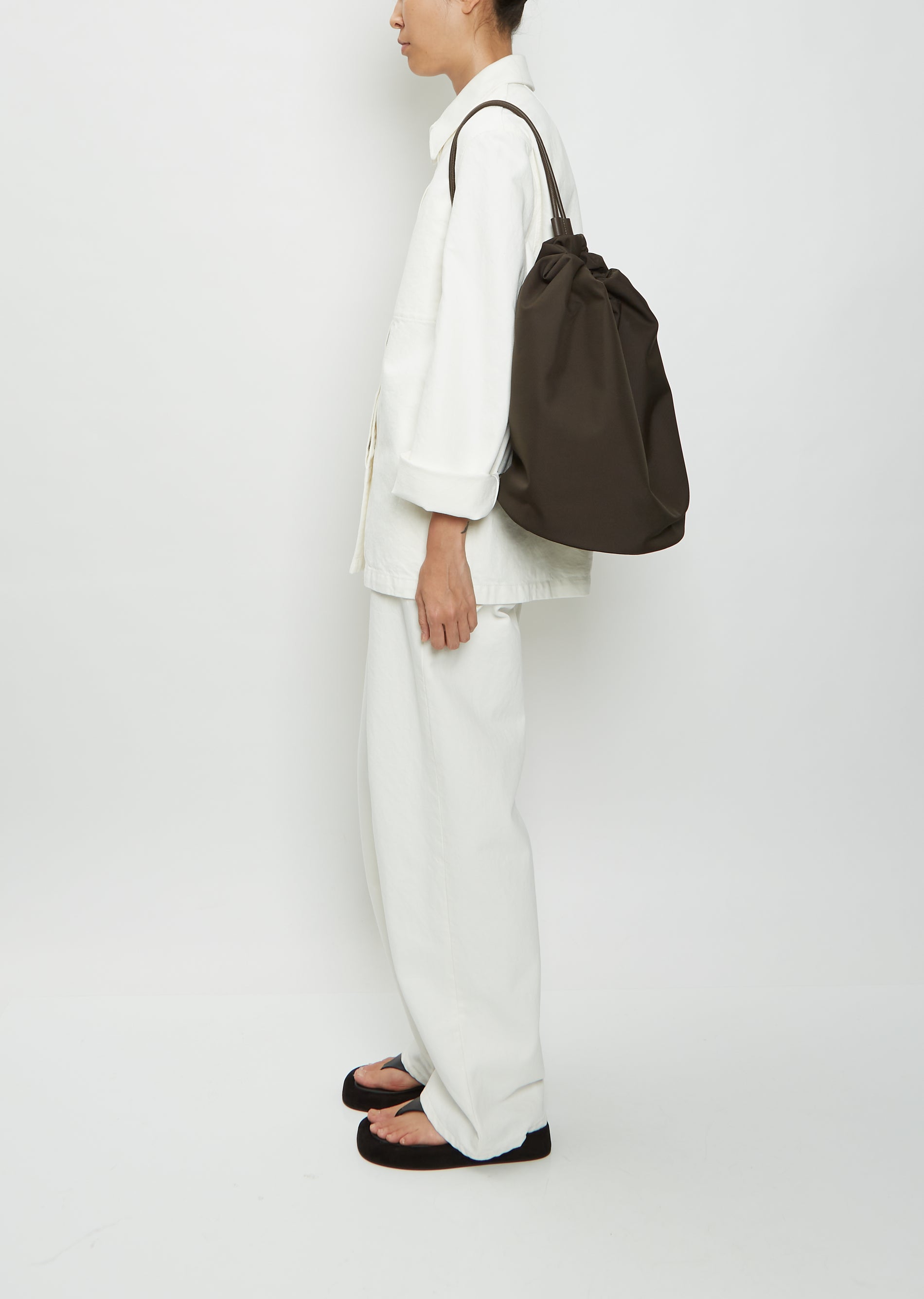 THE ROW sporty Backpack ナイロン black-